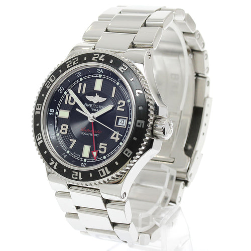 BREITLING A32380 Superocean GMT Date Automatic Men's Watch