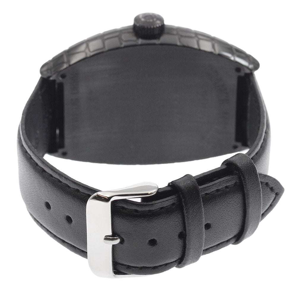 FRANCK MULLER 8880SCBLKCRO Tonneau Curvex Black Crocodile Automatic Men's Watch