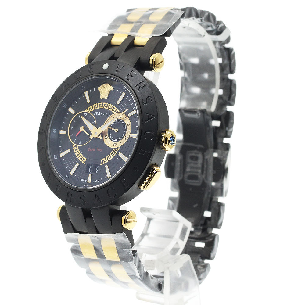 VERSACE VEBV00619 V-Race Dual Time Quartz Men's Watch (Unused)