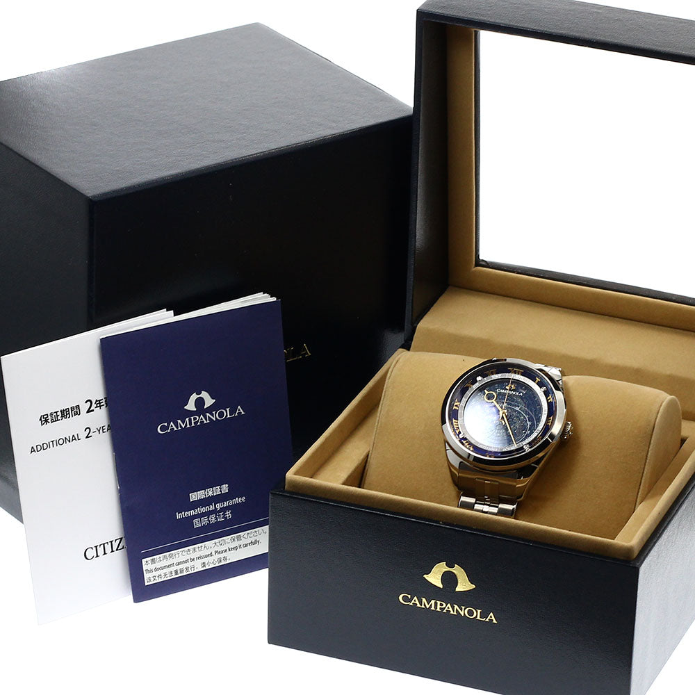 CITIZEN AO4010-51M/4398-A1BVD03 Campanola Cosmosign 25th Anniversary Limited Edition Quartz Men's Watch Excellent Condition with Box and Warranty.