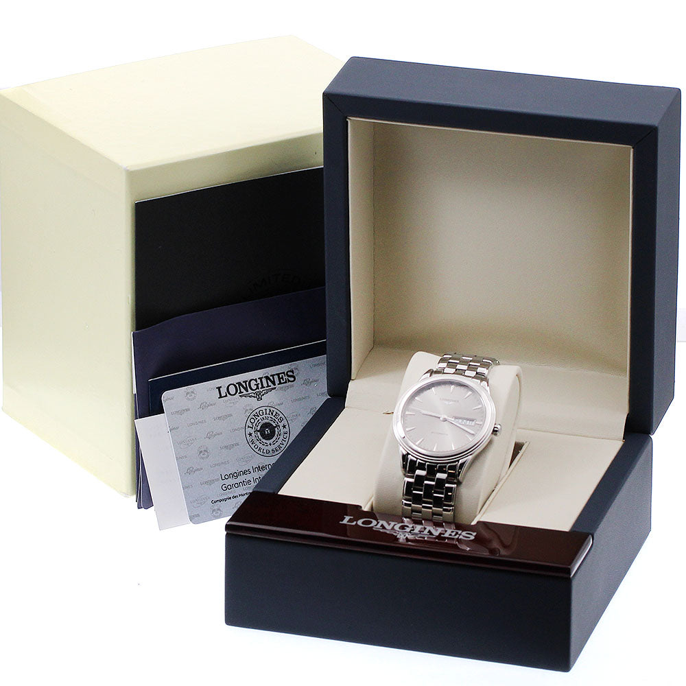 LONGINES L4.899.4 Flagship Day-Date Automatic Men's Watch with Box and Warranty.