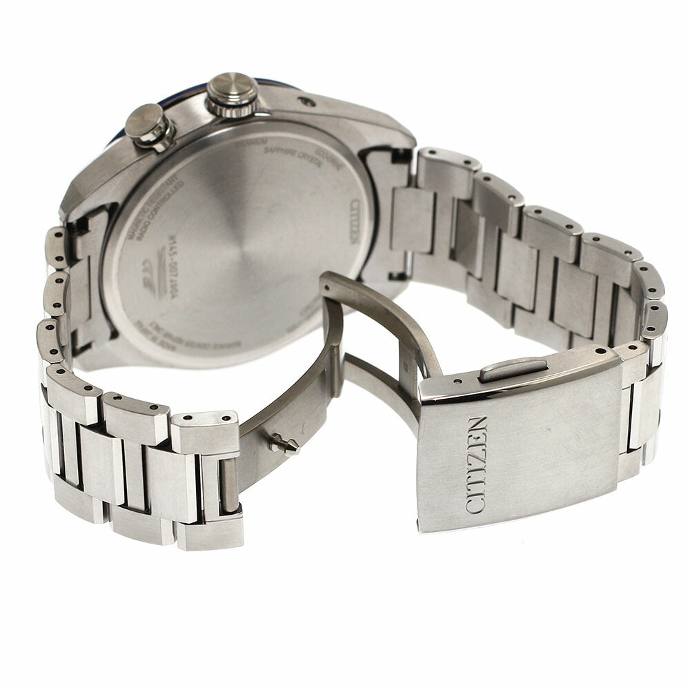 CITIZEN H145-007JD04/CB0288-65L Attesa Date Solar Radio Controlled Men's Watch Excellent Condition with Inner Box and Warranty Card.