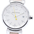 LOUIS VUITTON Q1313 Tambour Hologram Date Quartz Ladies Watch (with box and warranty)