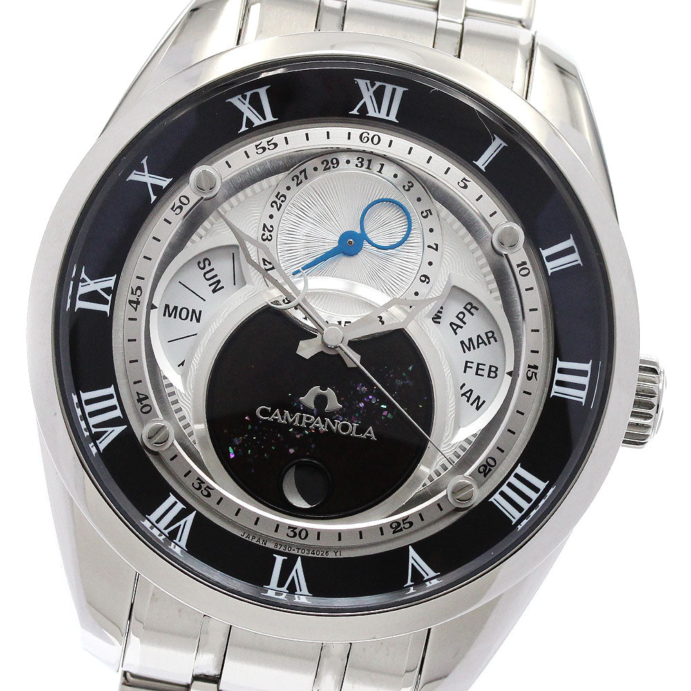 CITIZEN 8730-T022341/BU0020-62A Campanola Tensaisei Triple Calendar Solar Men's Watch Excellent Condition with Box and Warranty.