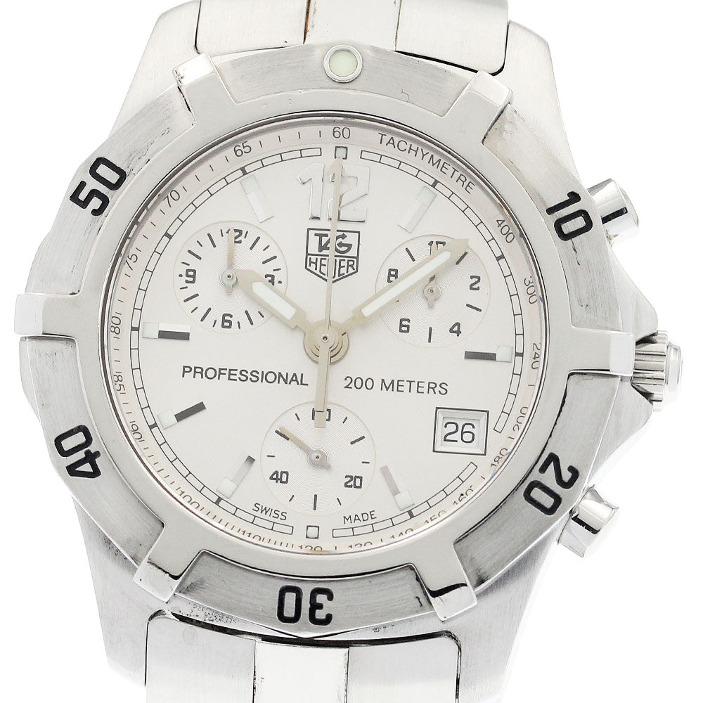 TAG Heuer CN1111 Exclusive Date Chronograph Quartz Men's Watch with Warranty