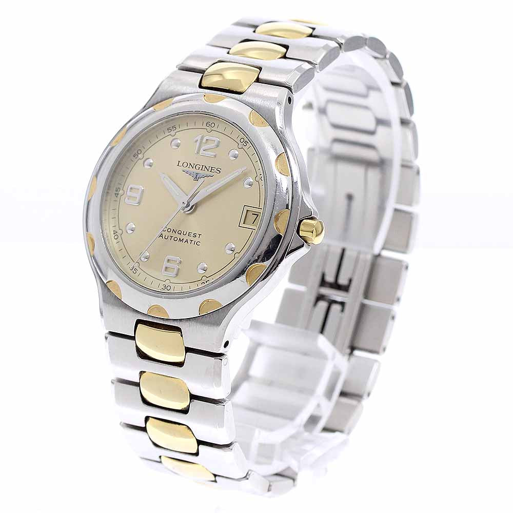LONGINES L1.635.3 Conquest Date Automatic Men's Watch with Warranty
