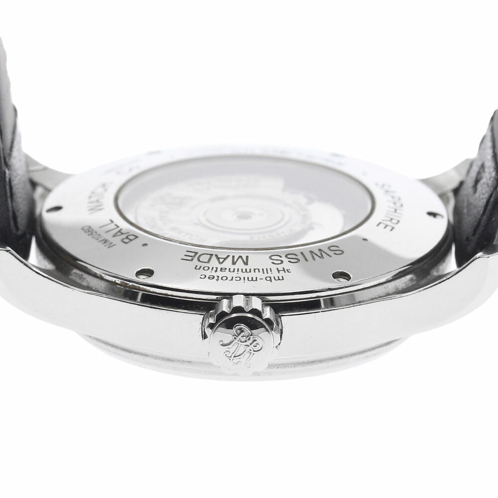 BALLWATCH NM1056D-LAJ-WH Trainmaster Power Reserve Automatic Men's Watch with Warranty