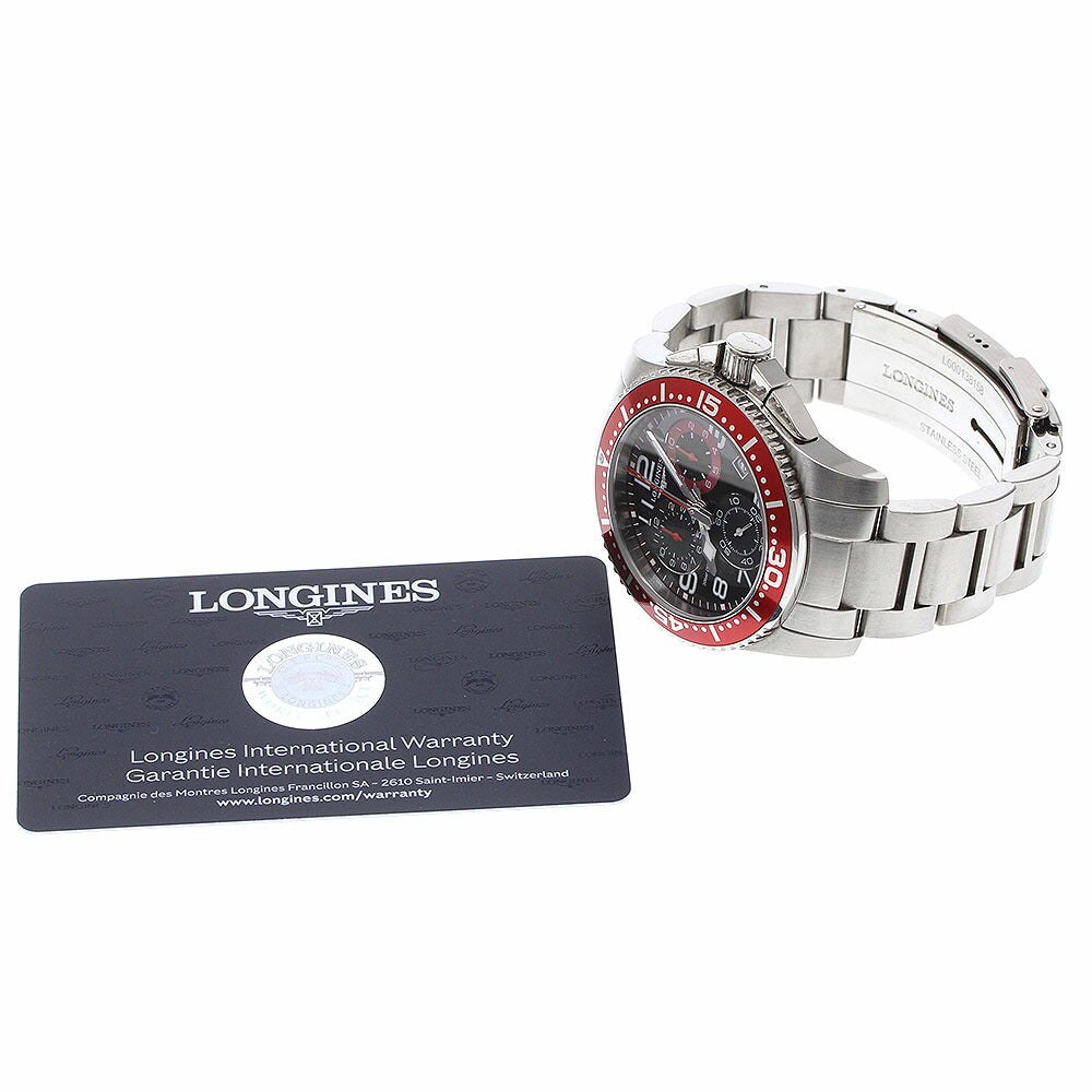 LONGINES L3.690.4 HydroConquest Chronograph Quartz Men's Watch with Warranty