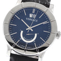 VERSACE 18A99D009S09 Akron Date Power Reserve Automatic Men's Watch with Warranty