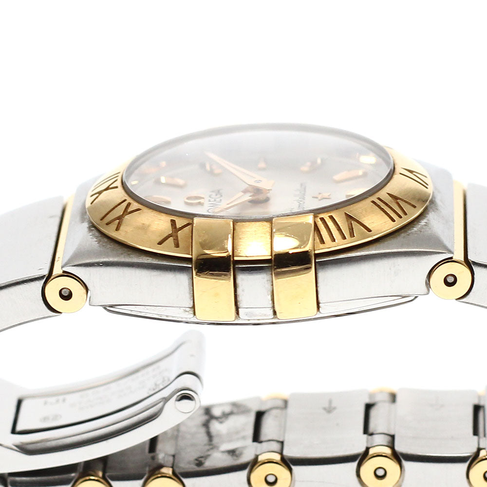 OMEGA 123.20.24.60.02.001 Constellation Brushed Two-Tone Quartz Ladies Watch with Warranty