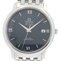 OMEGA 424.10.37.20.03.001 De Ville Prestige Date Co-Axial Chronometer Automatic Men's Watch Excellent Condition with Warranty Card