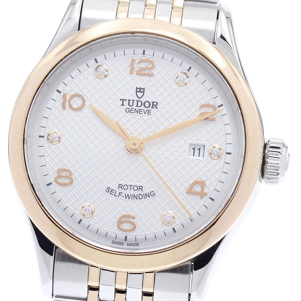 TUDOR 91351 1926 Date 6P Diamond Automatic Ladies' Watch Excellent Condition with Warranty.