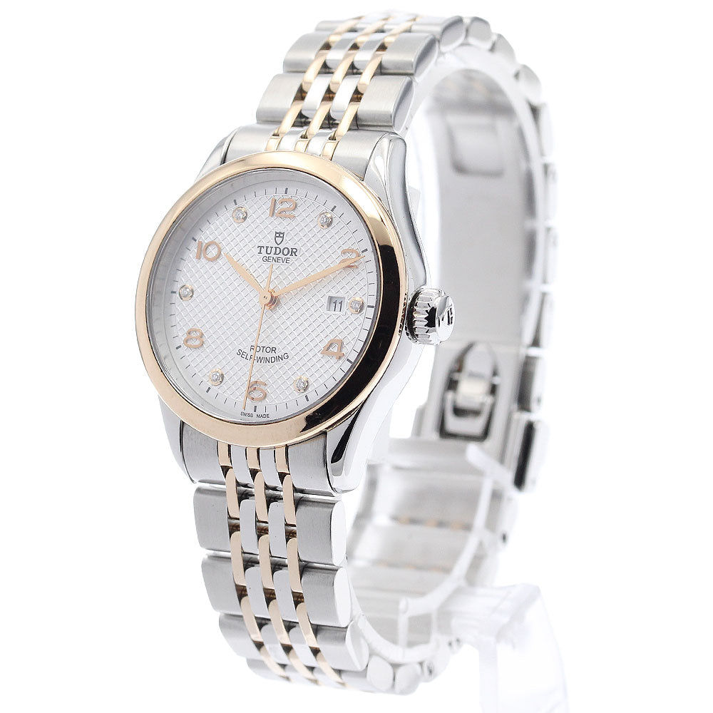 TUDOR 91351 1926 Date 6P Diamond Automatic Ladies' Watch Excellent Condition with Warranty.