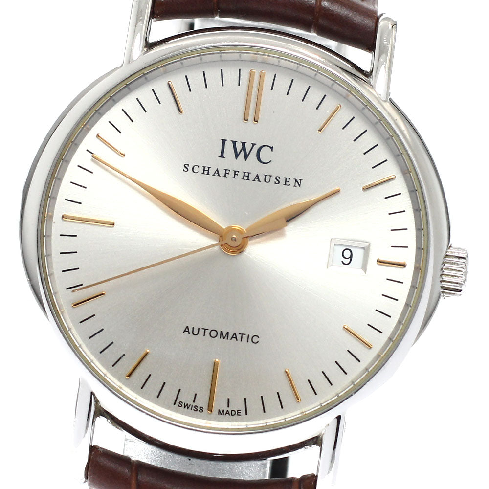 IWC SCHAFFHAUSEN IW356307 Portofino Date Automatic Men's Watch with Warranty