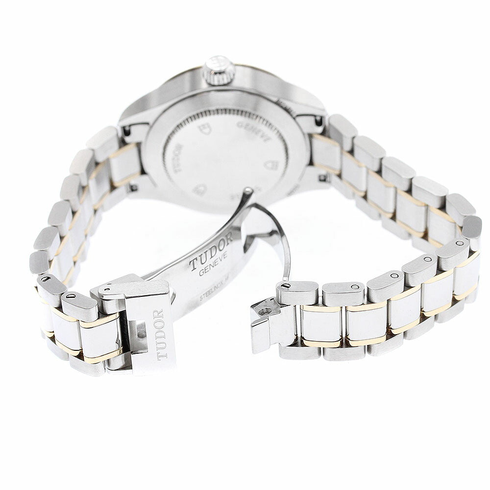 TUDOR 12103 Style Date 3P Diamond Automatic Ladies Watch Excellent Condition with Warranty.