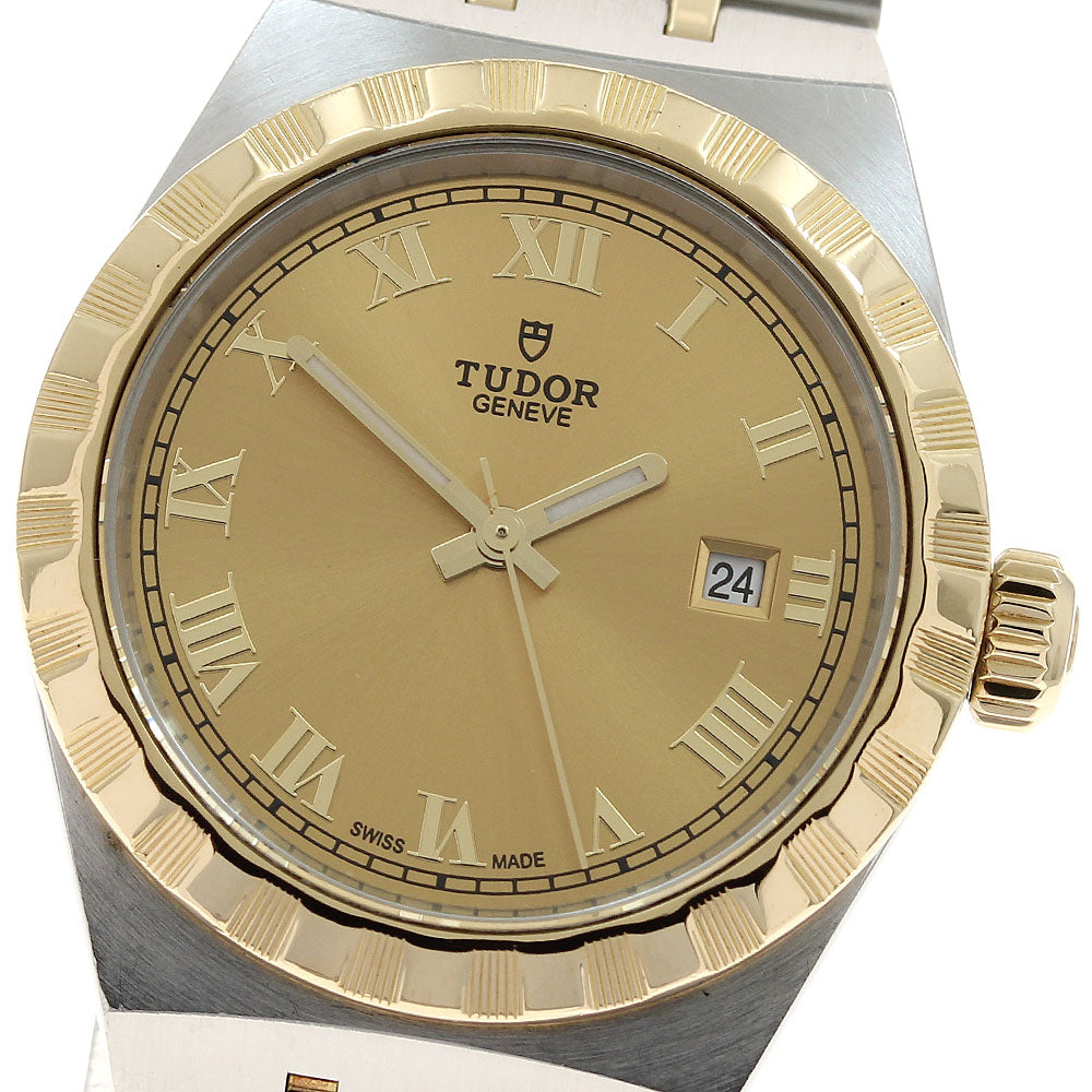 TUDOR 28303 Royal Date YG Combination Automatic Women's Watch