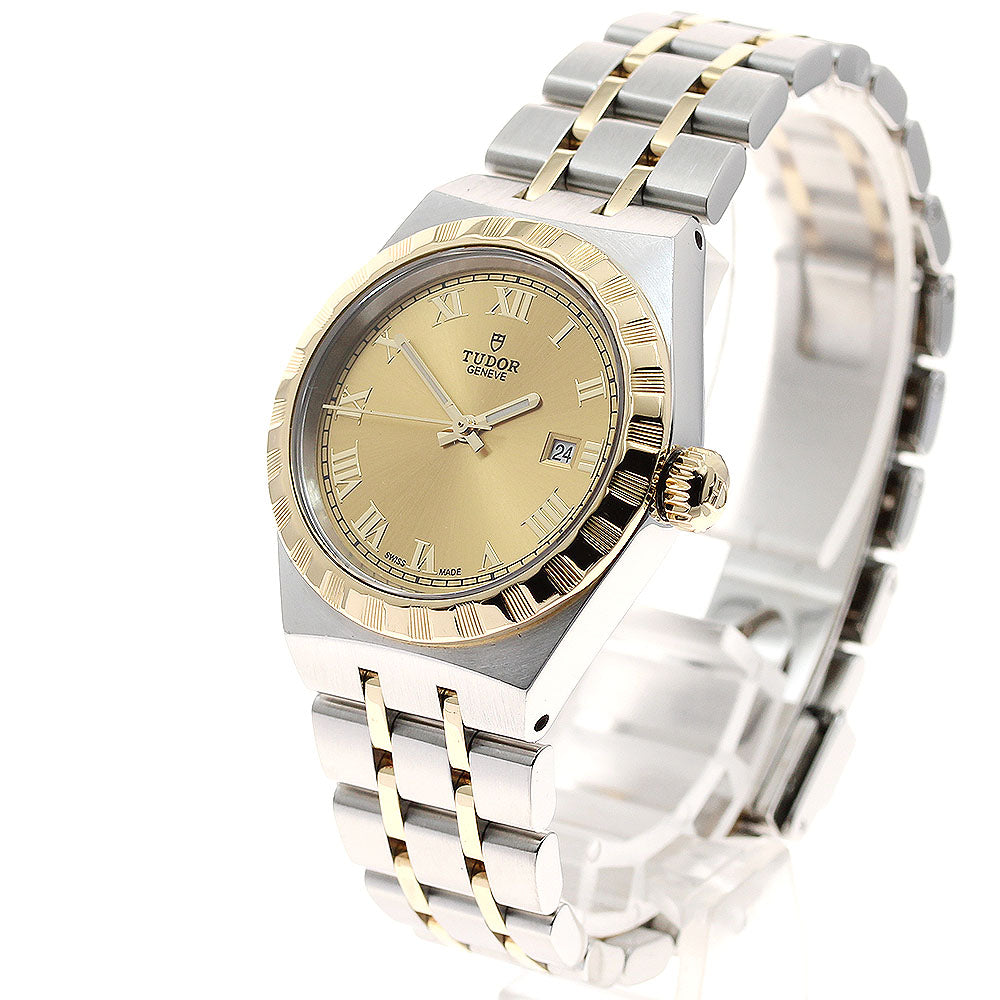 TUDOR 28303 Royal Date YG Combination Automatic Women's Watch