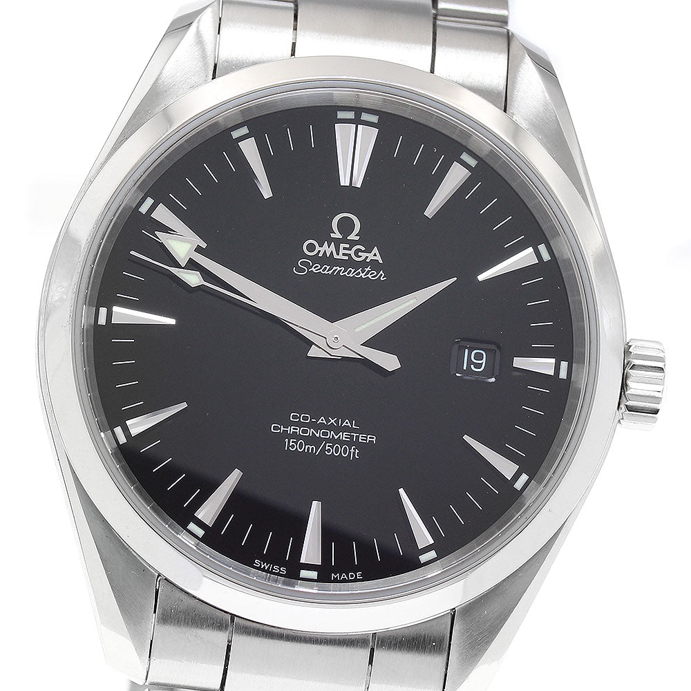 OMEGA 2502.50 Seamaster Aqua Terra Co-Axial Automatic Men's Watch with Warranty