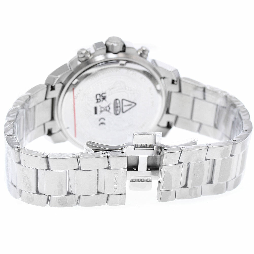 VERSACE Date Chronograph Quartz Men's Watch Excellent Condition with Original Box