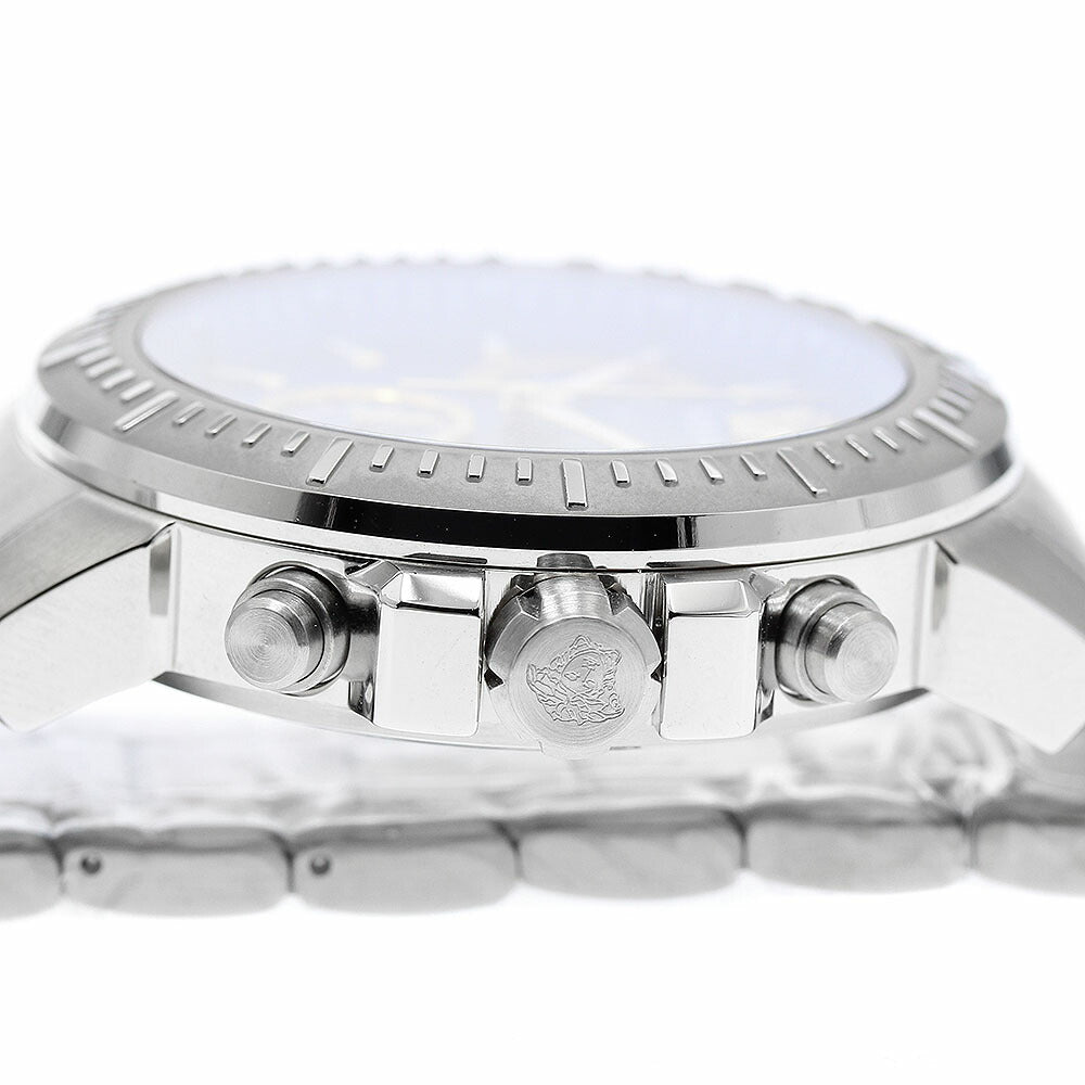VERSACE Date Chronograph Quartz Men's Watch Excellent Condition with Original Box