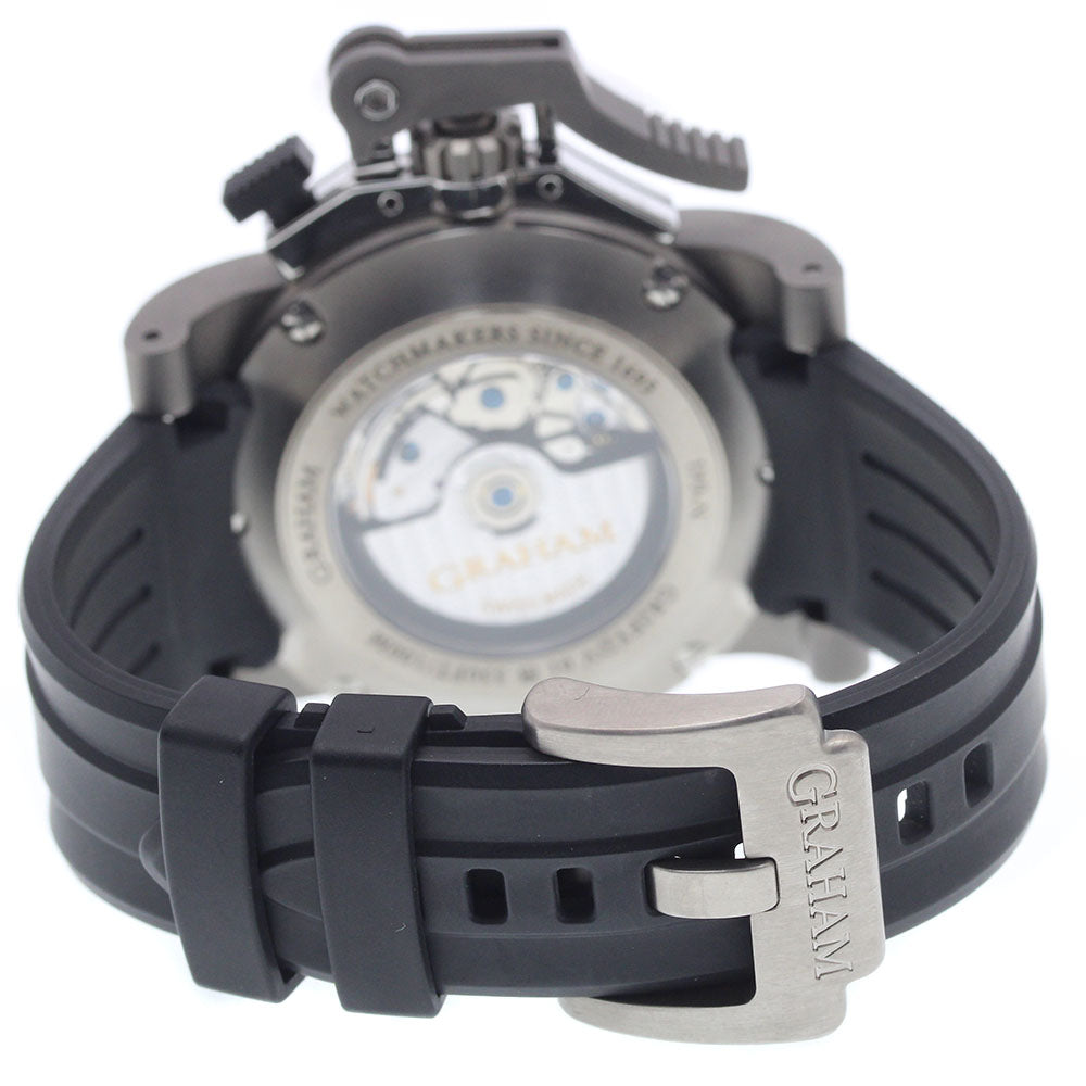 GRAHAM 2OVKT.B45A Chronofighter Oversize Chronograph Automatic Men's Watch Excellent Condition with Box and Warranty.