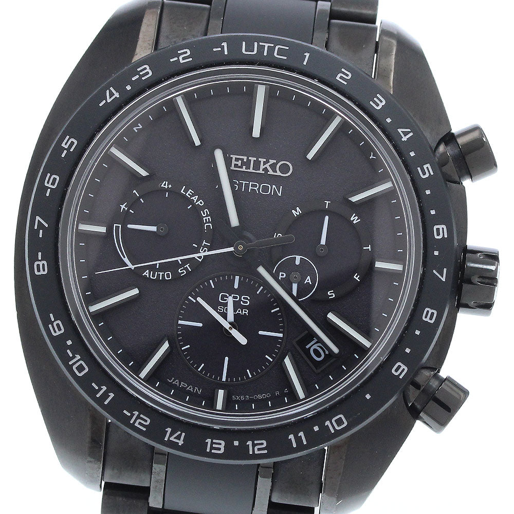 SEIKO SBXC089/5X53-0BF0 Astron 5X Watch Salon Exclusive Model Date GPS Solar Powered Radio Controlled Men's Watch with Box and Warranty.