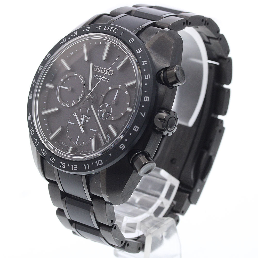 SEIKO SBXC089/5X53-0BF0 Astron 5X Watch Salon Exclusive Model Date GPS Solar Powered Radio Controlled Men's Watch with Box and Warranty.