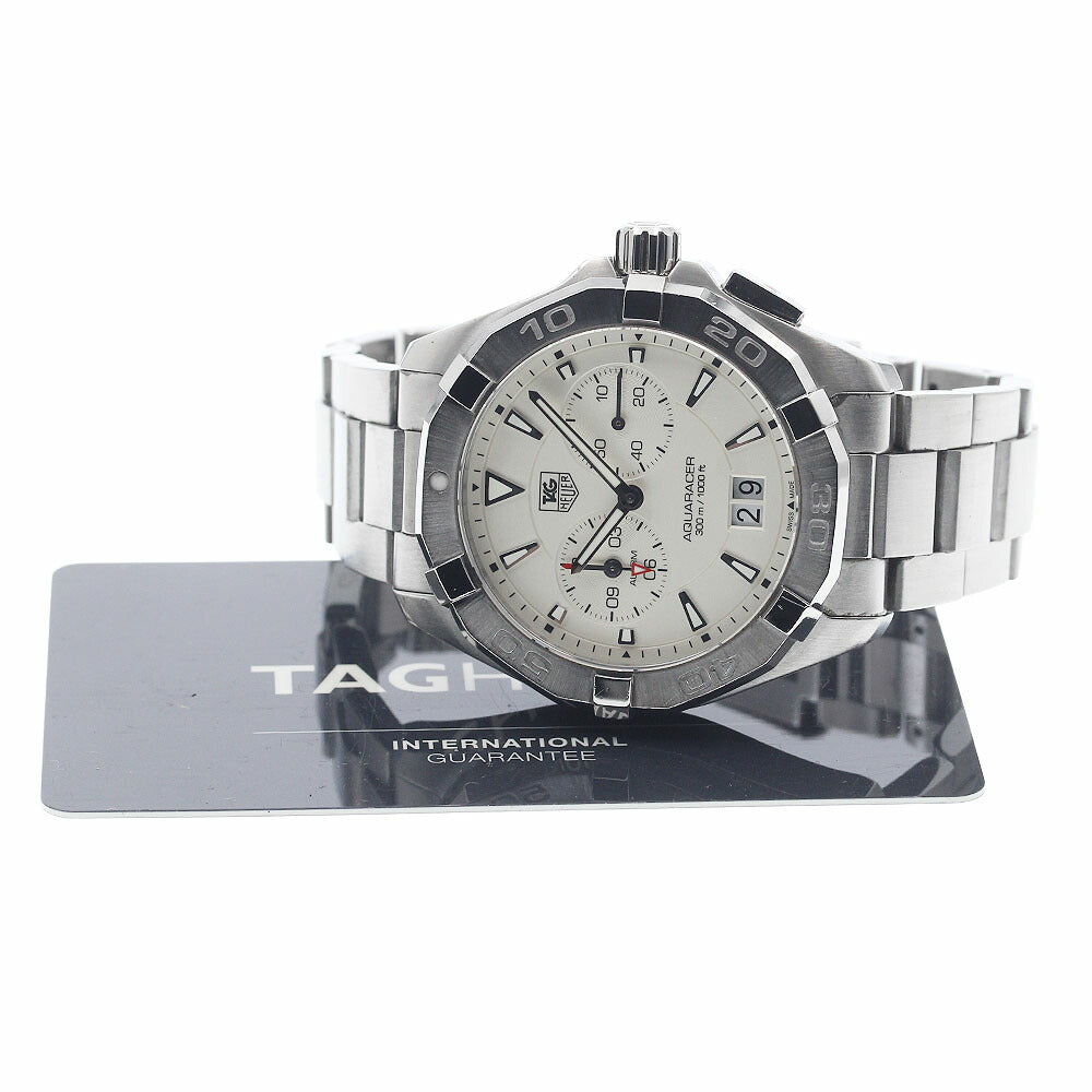 TAG Heuer WAY111Y.BA0928 Aquaracer Alarm Date Quartz Men's Watch with Warranty