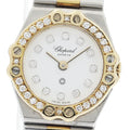 Chopard 25/8067-11 St. Moritz Diamond Bezel 12-Diamond Quartz Women's Watch