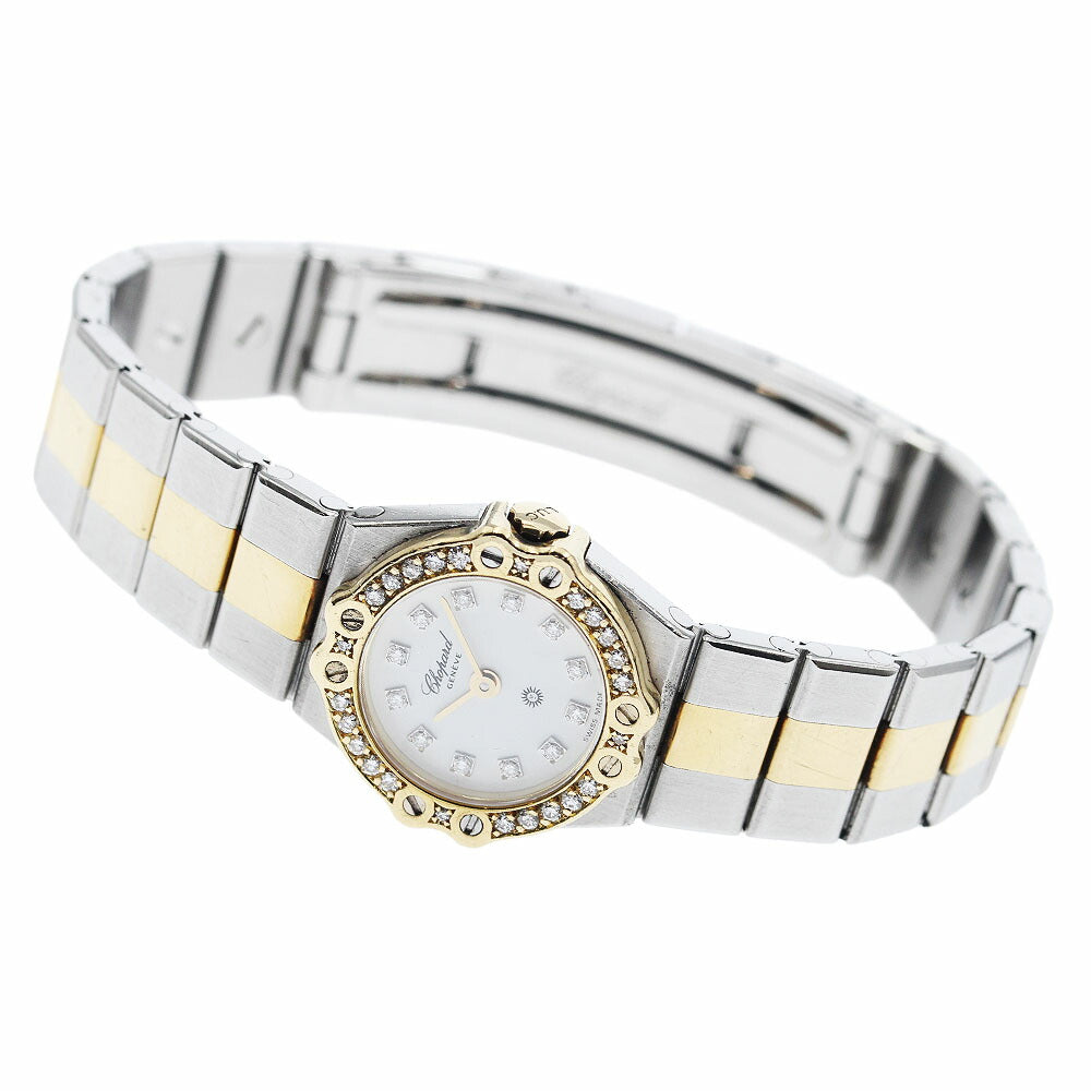 Chopard 25/8067-11 St. Moritz Diamond Bezel 12-Diamond Quartz Women's Watch