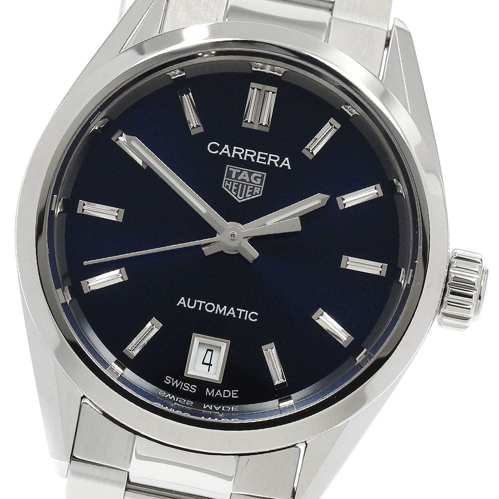 TAG Heuer WBN2411 Carrera Caliber 9 Date Automatic Ladies' Watch Excellent Condition with Box and Warranty Card.