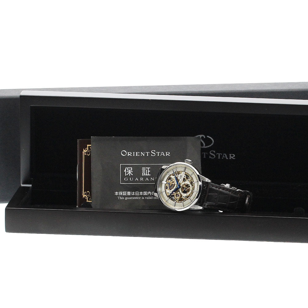 ORIENT F8B6-UAA0/RK-AZ0001S Orient Star Power Reserve Small Seconds Manual Winding Men's Watch Excellent Condition with Box and Warranty Card