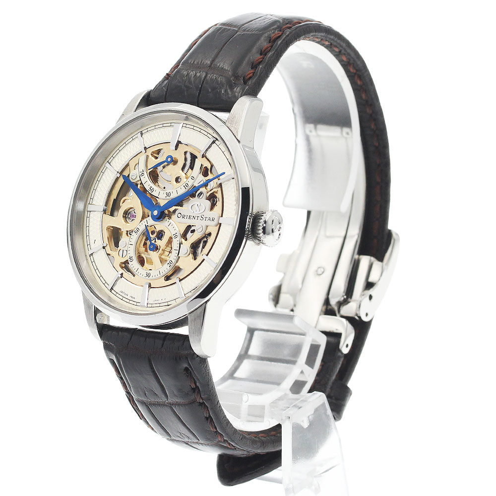 ORIENT F8B6-UAA0/RK-AZ0001S Orient Star Power Reserve Small Seconds Manual Winding Men's Watch Excellent Condition with Box and Warranty Card