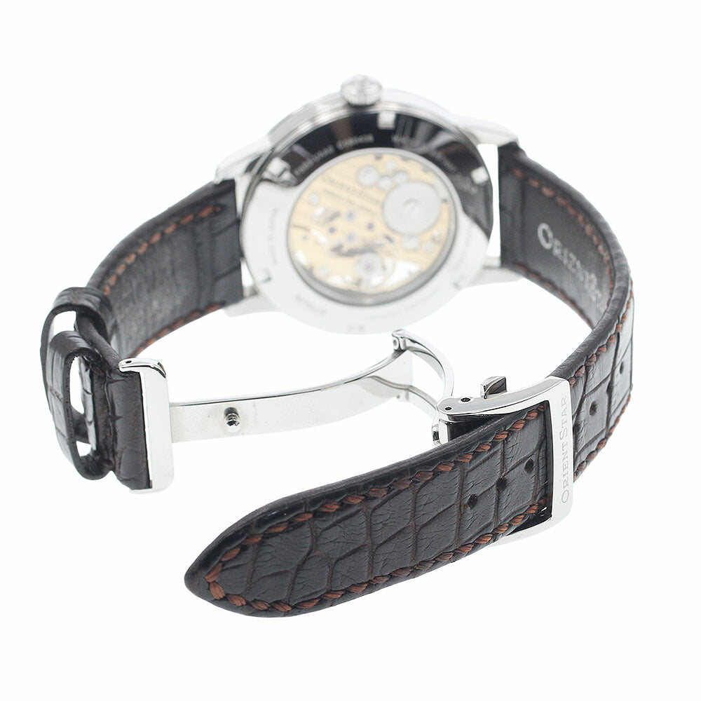 ORIENT F8B6-UAA0/RK-AZ0001S Orient Star Power Reserve Small Seconds Manual Winding Men's Watch Excellent Condition with Box and Warranty Card