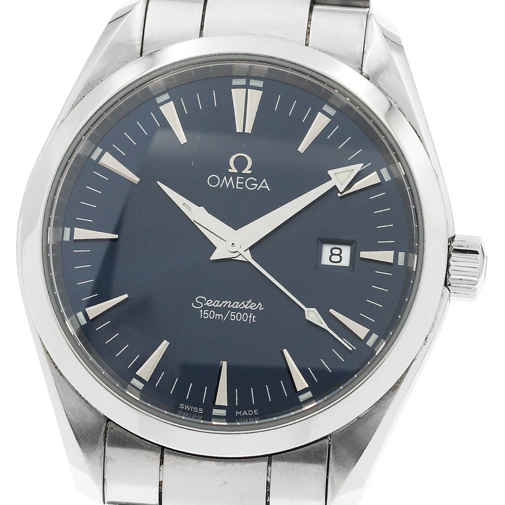OMEGA 2517.80 Seamaster Aqua Terra Date Quartz Men's Watch Excellent Condition with Warranty.