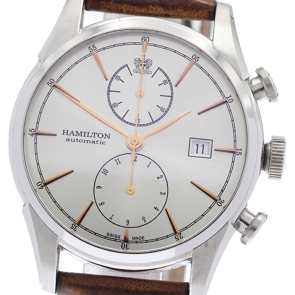 HAMILTON H32416581 American Classic Spirit of Liberty Chronograph Automatic Men's Watch Excellent Condition with Warranty.