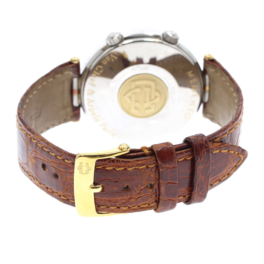 Van Cleef & Arpels 423.003 Memento Sport 1 Date Manual Winding Men's Watch with Warranty