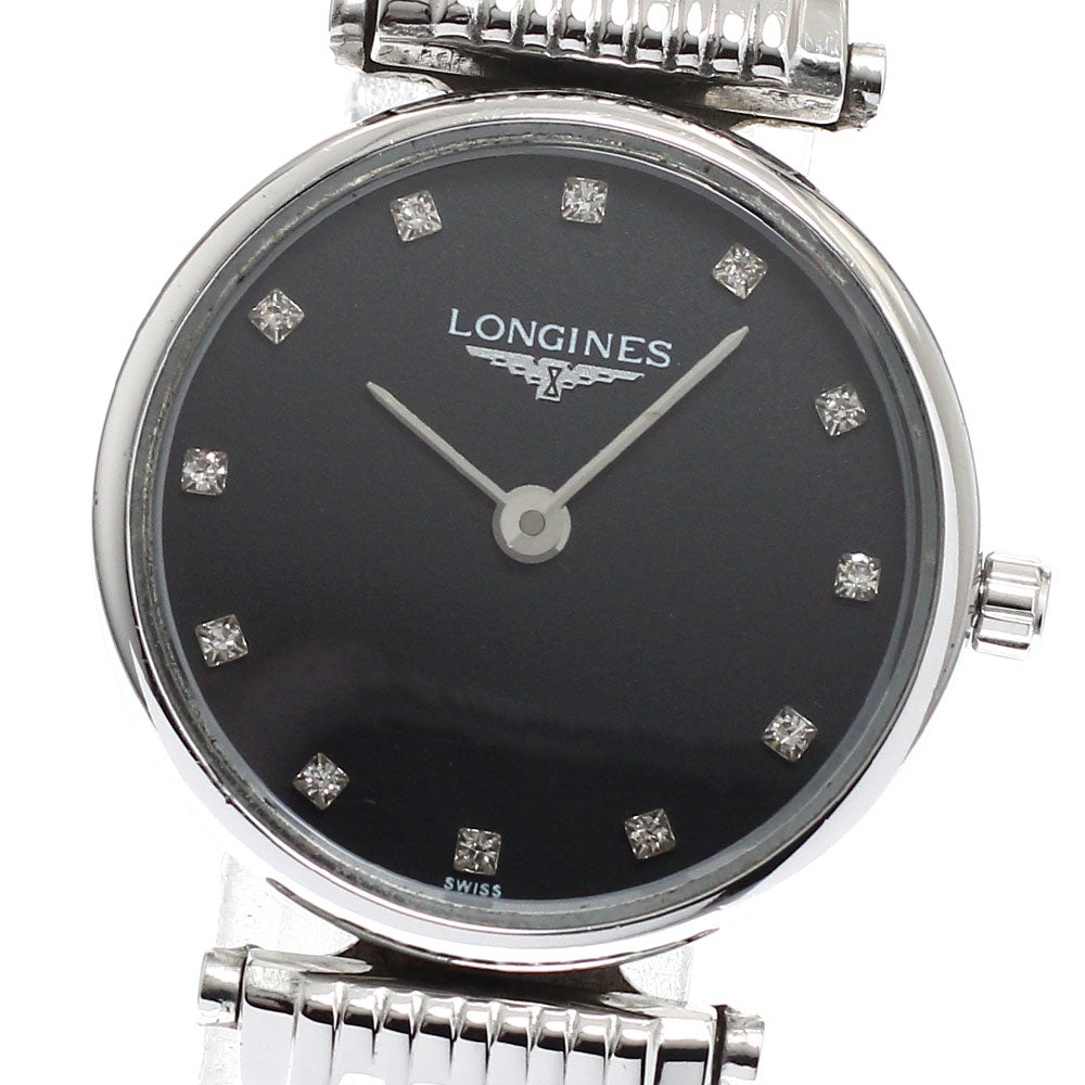LONGINES L4.635.8 Grand Classic 12-Diamond Quartz Women's Watch