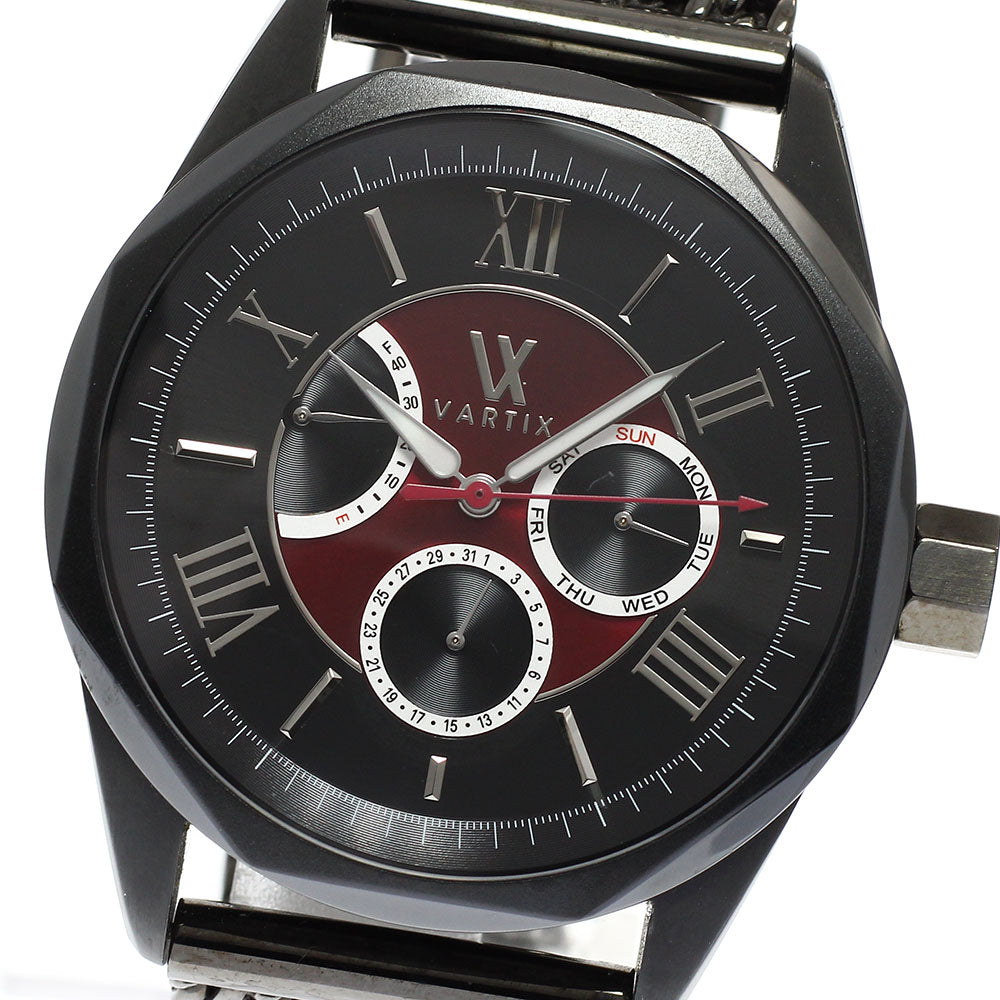 VARTIX PR02B ALIVE Day-Date Power Reserve Automatic Men's Watch Excellent Condition with Inner Box and Warranty Card.