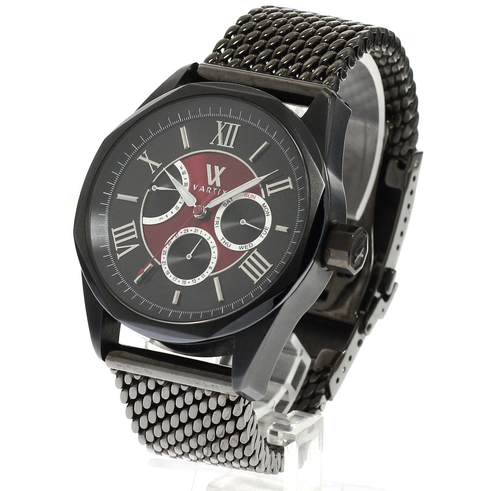 VARTIX PR02B ALIVE Day-Date Power Reserve Automatic Men's Watch Excellent Condition with Inner Box and Warranty Card.