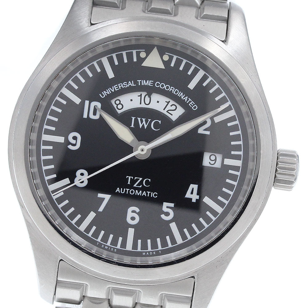 IWC SCHAFFHAUSEN IW325102 Pilot's Watch Flieger UTC Date Automatic Men's Watch