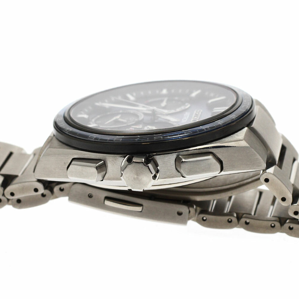 SEIKO SBXC111/5X53-0BR0 Astron GPS Day-Date Solar Radio-Controlled Men's Watch (Excellent Condition)