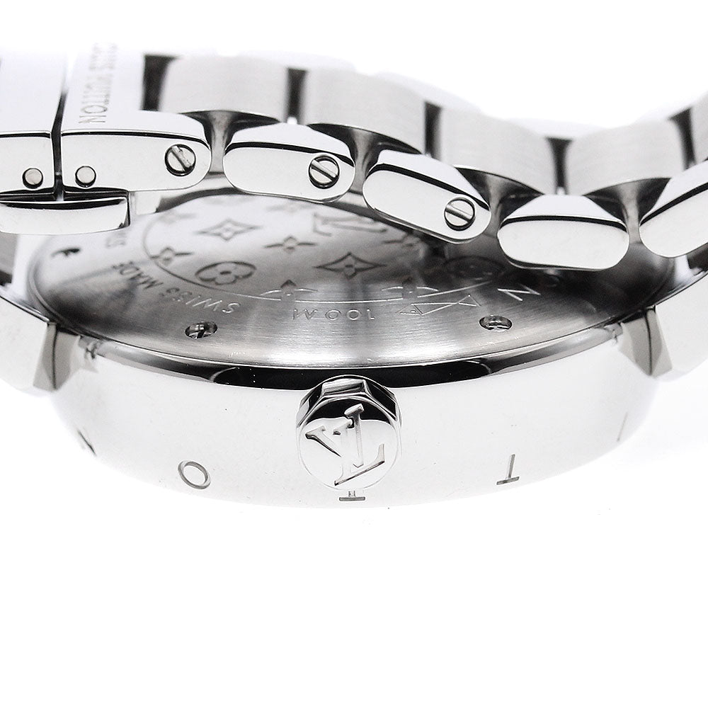 LOUIS VUITTON Q1313 Tambour Hologram Date Quartz Ladies Watch (with box and warranty)
