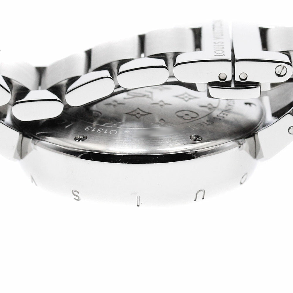 LOUIS VUITTON Q1313 Tambour Hologram Date Quartz Ladies Watch (with box and warranty)