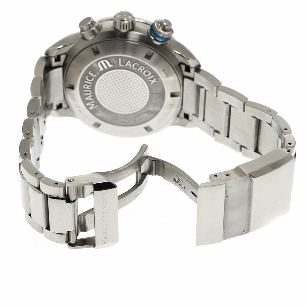 MAURICE LACROIX PT6008-SS002-331 Pontos S Chronograph Automatic Men's Watch with Warranty Card