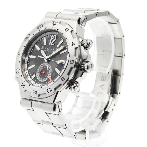 BVLGARI DP42SGMT Diagono Professional GMT Date Automatic Men's Watch