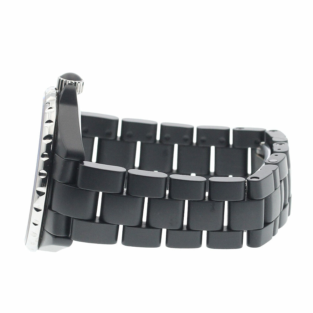 CHANEL H3101 J12 GMT Matte Black Automatic Men's Watch with Warranty Card