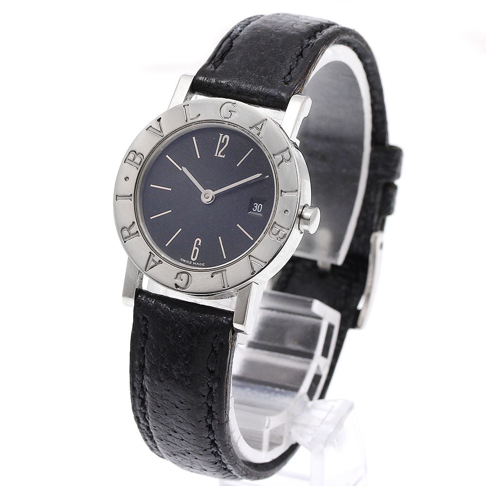 BVLGARI BB26SLD Bulgari Date Quartz Ladies Watch with Inner Box
