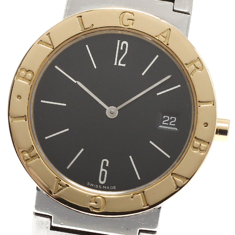 BVLGARI BB33SGD Bulgari Yellow Gold Combination Date Quartz Men's Watch