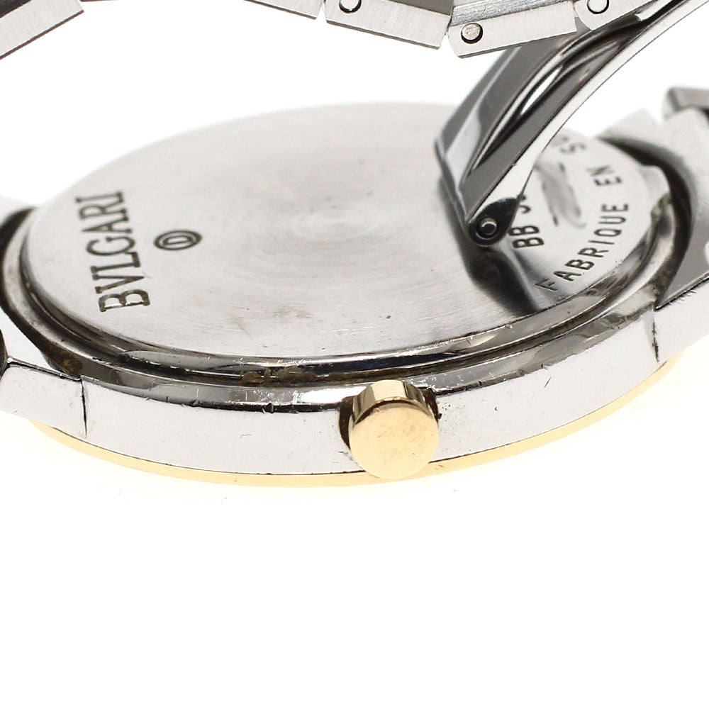 BVLGARI BB33SGD Bulgari Yellow Gold Combination Date Quartz Men's Watch